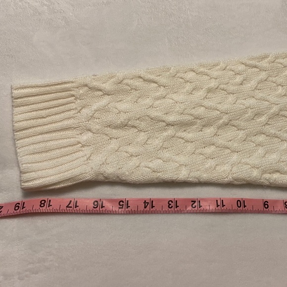 Cream Cowl Neck Sweater - Picture 9 of 9
